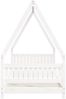 vidaXL Kinderbett Weiß 90x200 cm Massivholz Kiefer 834499 Bild 5