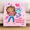 Gabby´s Dollhouse Decke Weiche Fleecedecke 100x150 cm für Kinder & Erwachsene Bild 2