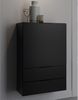 Kommode >Domenico< in Schwarz Perl - 50x81x32cm (BxHxT) Bild 2