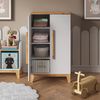 Vitalispa Kinderkleiderschrank Weiß/Artisan 70 x 120 cm, Malia Bild 5