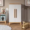 Vitalispa Kinderkleiderschrank Weiß/Artisan 70 x 120 cm, Malia Bild 3