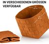 N8WERK Aufbewahrungskorb Filz 40cm rostbraun Bild 5