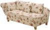 Recamiere mit Armteil links klappbar Katia Bezug Flachgewebe Buche natur / beige 22680 Bild 2