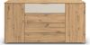 OTTO home Kombikommode Kommode Sideboard Schubladenkommode Schlafzimmerkommode ASTANA (Breite 160 cm / Höhe 81 cm, mit 4 Einlegeböden), 2-türig, 4 geräumige Schubladen, Kantengriff Alufarben MADE IN GERMANY Bild 4