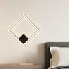 ZMH LED Deckenleuchte warmweiß moderne Flurlampe schwarz 12W 3000K Bild 4