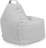 Sitzsack ‘Play‘, Bezugstoff - Dunes, 100% Olefin, Fluffy White, 85x80x80 cm. Bild 5