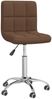vidaXL Bürostuhl Drehbar Braun Stoff, Drehbar [334316] Bild 2