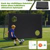 Clanmacy Fußballtor Kinder Fußballtor mit Torwand & Netz 180x120x60cm für Garten & Indoor (1 St) Bild 3