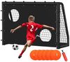 Clanmacy Fußballtor Kinder Fußballtor mit Torwand & Netz 180x120x60cm für Garten & Indoor (1 St) Bild 1