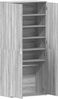 vidaXL Schuhschrank Graues Sonoma 80 x 39 x 178 cm Holzwerkstoff 3333871 Bild 5