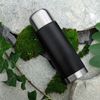 Isolierflasche 350 ml Edelstahl schwarz Bild 4