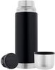 Isolierflasche 350 ml Edelstahl schwarz Bild 2