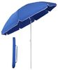 Sekey Sonnenschirm Ø 160 cm Balkonschirm Rund Strandschirm Sonnenschirm mit Schutzhülle, LxB: 160,00x160,00 cm, Neigungswinkel verstellbar, Höhe verstellbar, mit Tragetasche Bild 4