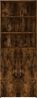 vidaXL Highboard Räuchereiche 80x42,5x185 cm Holzwerkstoff 3281382 Bild 3
