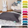 Green Bean® Kinder-Sitzsack 70x100cm & 70 Liter EPS-Perlen Füllung - Indoor & Outdoor Bean Bag Sitzkissen - Anthrazit Bild 4