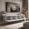 ALLHOUSE24 Lowboard NELLY 200 cm Hängeschrank TV Schrank mit LED Bleuchtung (1x TV Schrank), Breite 200 cm Bild 3