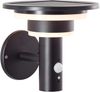 Brilliant AG Leuchten G40405-06 Garvina LED Außenwandleuchte Solar Bewegungsmelder schwarzz Bild 3
