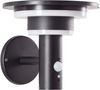 Brilliant AG Leuchten G40405-06 Garvina LED Außenwandleuchte Solar Bewegungsmelder schwarzz Bild 2