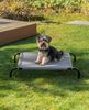 lionto Hundebett erhöht, Outdoor Hundeliege, Mesh-Material, bequem, luftig & wetterfest Bild 2