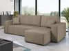 Mirjan24 'Kobaro' Ecksofa mit Bettkasten und Schlaffunktion, Braun, 244 x 145 x 82 cm Bild 3