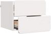 vidaXL Nachttisch Weiß 39 x 34 x 33 cm Massivholz Kiefer 873507 Bild 5