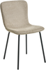 Esszimmerstuhl 4er Set CALDWELL Stoff Beige Bild 4