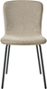 Esszimmerstuhl 4er Set CALDWELL Stoff Beige Bild 5