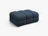 Micadoni Hocker Kendal 1-Sitzer Strukturierter Stoff Marineblau Bild 2