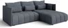 AX LIVING Dunkelgrau Ecksofa mit Schlaffunktion Bettkasten Cosmova 248 Bild 2