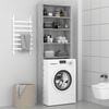vidaXL Waschmaschinenschrank Grau Sonoma 64x24x190 cm 815952 Bild 2