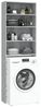 vidaXL Waschmaschinenschrank Grau Sonoma 64x24x190 cm 815952 Bild 4