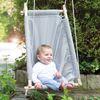 roba Hängesitz taupe - Verstellbar von Schaukelliege zu Schaukelsitz - ab Geburt bis ca. 6 Jahre / 30kg Bild 2