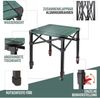Aluminium Klapptisch mit Tragetasche für Camping und Picknick 40x40x53cm Bild 4