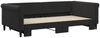 vidaXL Tagesbett Ausziehbar Schwarz 100x200 cm Samt 3197782 Bild 3