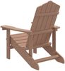 vidaXL Adirondack-Gartenstuhl HDPE Braun 318639 Bild 5