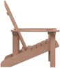 vidaXL Adirondack-Gartenstuhl HDPE Braun 318639 Bild 4