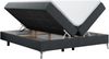 Boxspringbett - Doppelbett mit Multipocket-Matratze - LESS -120x200 - Dunkelgrau Stoff - H3 Bild 4