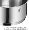 WMF Topf-Set Provence Plus, Kochtopf Set mit Glasdeckel, spülmaschinengeeignet, Cromargan® Edelstahl Rostfrei 18/10 (Set, 11-tlg, 3x Kochtopf Ø 16/20/24cm, 2x Bratentopf Ø 16/20cm, 1 Kasserolle Ø 16cm), hitzebeständig bis 250°C, TransTherm-Allherdboden... Bild 3