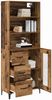 vidaXL Highboard Altholz 69,5 x 34 x 180 cm Holzwerkstoff 3415647 Bild 3