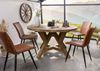 Esstisch rund Teak 140x140x78 natur unbehandelt BASSANO #181 Bild 3