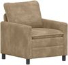 vidaXL Sofa Set 2 pcs Taupe Polyester 3417058 Bild 3