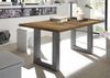 Esstisch ausziehbar Eila 3 160 x 90 x 75 Esszimmertisch Graphit/Plankeneiche 13339-160 Bild 3