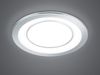 Runder LED Deckeneinbaustrahler CORE in Silber Chromfarben Ø 14,8cm Bild 3