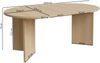 Selsey 'Ovo' Ausziehbarer Esstisch, rund, 110–190 x 110 cm, Cappuccino Bild 5