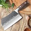 KingLux Hackmesser Handgeschmiedetes Metzgermesser Küchenbeil für knochen/hacken Bild 3