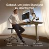 Desktronic HomePro Elektrisch höhenverstellbarer Schreibtisch 200x80cm Grau/Grau mit Memory-Funktion, Anti-Kollisions Technologie, USB-A und USB-C-Ladeanschlüssen Bild 2