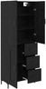 vidaXL Highboard Schwarz Eichen-Optik 69,5 x 34 x 180 cm Holzwerkstoff 3416137 Bild 5