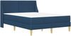 vidaXL Bettgestell mit Matratze mit Kopfteil Polyester 3414743 Bild 3