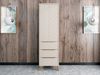 Mirjan24 'Xylix' Kleiderschrank mit 3 Schubladen, Laminatplatte sandbeige, 180 x 40 x 54 cm Bild 2