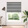 vidaXL Doppelrollo Schwarz 160x200 cm Stoffbreite 155,9 cm Polyester 4014273 Bild 2